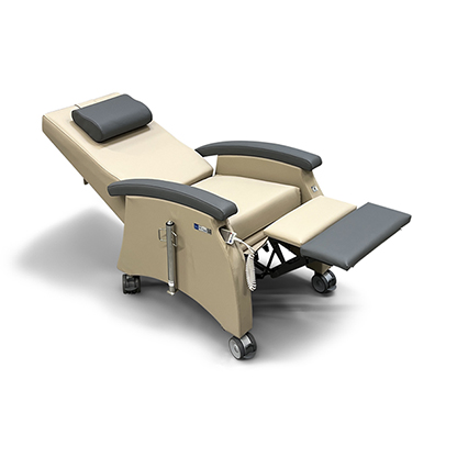 pflegesessel palliativstation mit akku mobil und liegefunktion doppelmotor