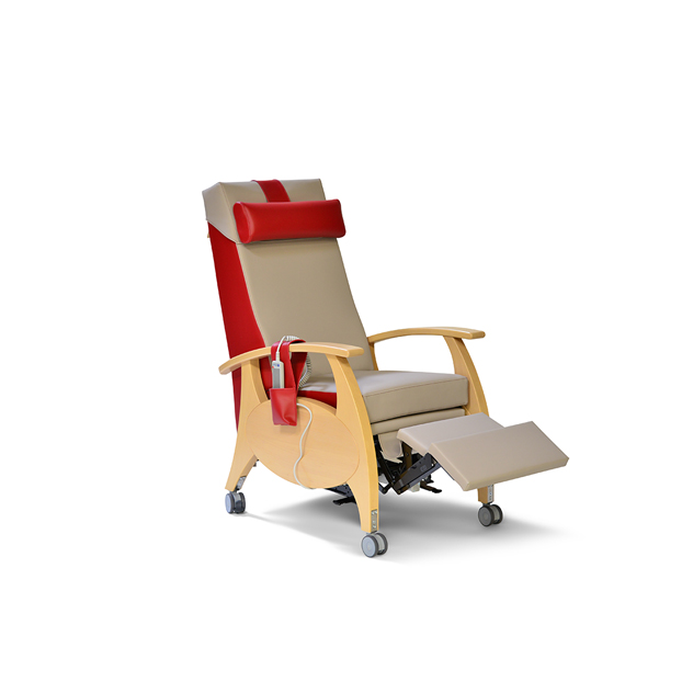 ruhesessel fuer tagespflege abwaschbar strapazierbar mit rollen sileather bezug