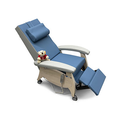 stillsessel sts neonatologie kaengeruhsessel motorisch desinfizierbar bequem farbe titan ahorn hell