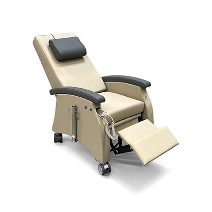 ruhesessel elektrisch für palliativstation multicare 94509460R4 farbe grau mit kaschmir