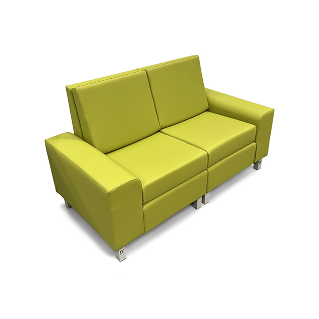 pflegesofa 2sitzer belmocare komplett desinfizierbar limone gruen (24)